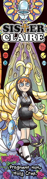 Sister Claire - Pregnant nun. Holy Crap.